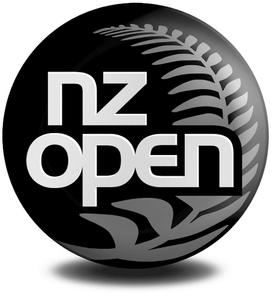 The official 2014 NZ Open logo
